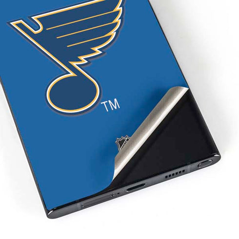 NHL St. Louis Blues Solid Background Galaxy S25 Ultra Skin